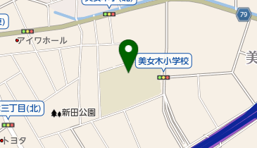 戸田市立美女木小学校の地図画像