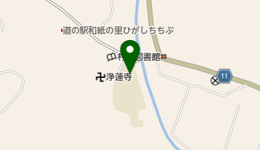 東秩父村立槻川小学校の地図画像