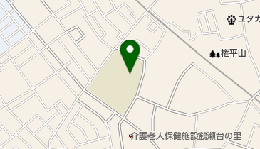 富士見市立つるせ台小学校の地図画像