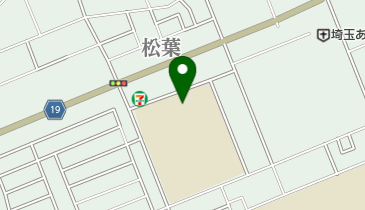 松伏町立松伏小学校の地図画像