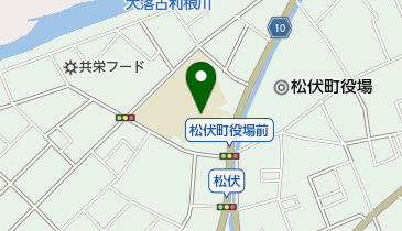 松伏町立松伏第二小学校の地図画像