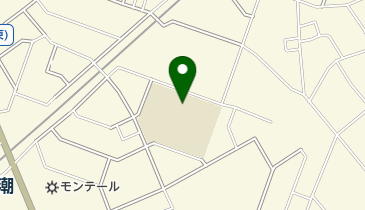 八潮市立大瀬小学校の地図画像