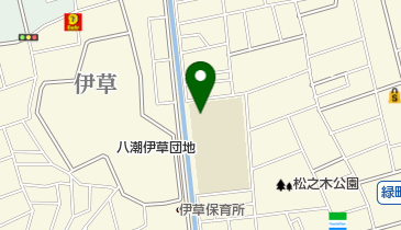 八潮市立松之木小学校の地図画像