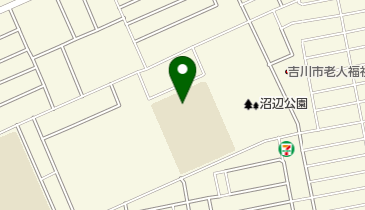 吉川市立栄小学校の地図画像