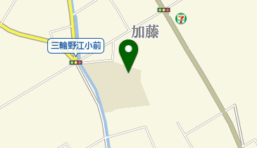 吉川市立三輪野江小学校の地図画像