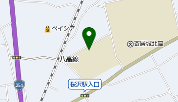 寄居町立桜沢小学校の地図画像