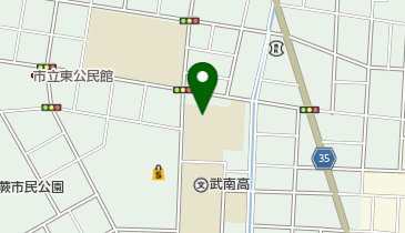 蕨市立塚越小学校の地図画像