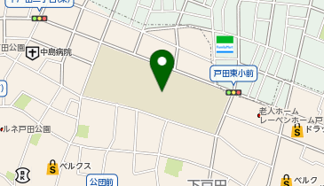 戸田市立戸田東小学校の地図画像