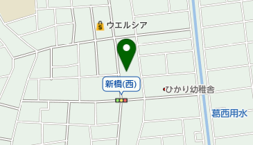 いなり幼稚園の地図画像