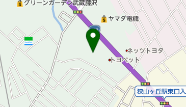 角栄幼稚園の地図画像
