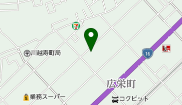 ひまわり南幼稚園の地図画像