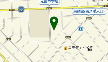川口市立南平幼稚園の地図画像