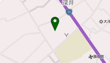 森緑の詩こども園森の詩幼稚園の地図画像