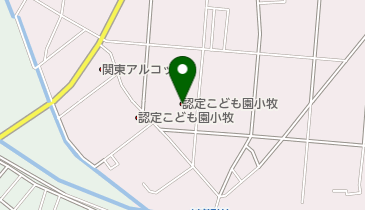 認定こども園小牧の地図画像