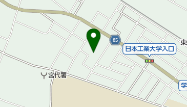 宮代須賀幼稚園の地図画像