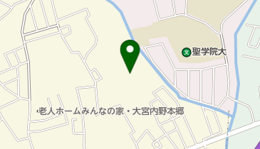 聖学院大学附属みどり幼稚園の地図画像