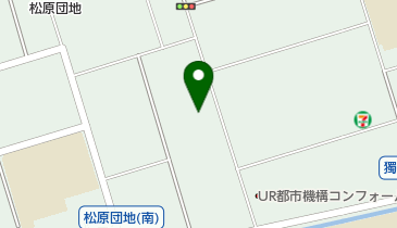 草加ひまわり幼稚園の地図画像