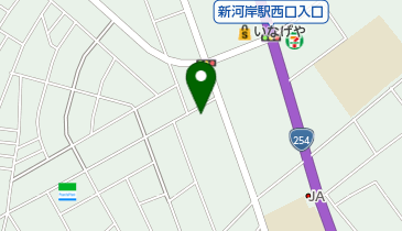 高階幼稚園の地図画像