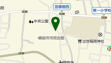 飯能幼稚園の地図画像