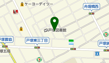 東川口幼稚園の地図画像