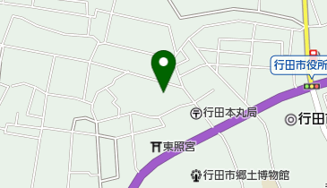 ホザナ幼稚園の地図画像