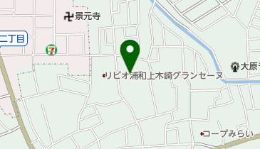 みぬま幼稚園の地図画像