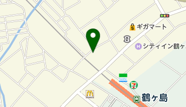 武蔵野幼稚園の地図画像