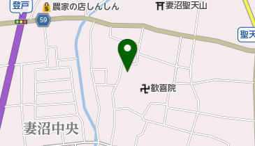 妻沼幼稚園の地図画像