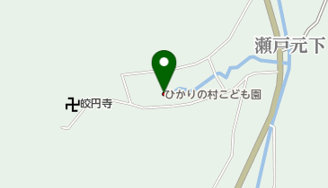 ひかりの村こども園の地図画像