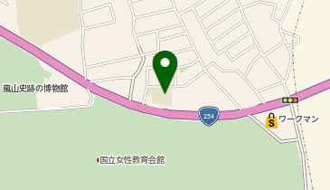 埼玉県立東松山特別支援学校嵐山学園分校の地図画像