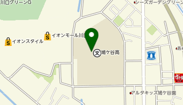 埼玉県立川口特別支援学校鳩ケ谷分校の地図画像