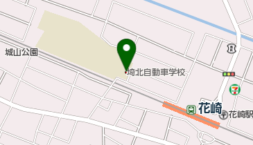 埼北自動車学校の地図画像