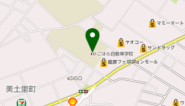 かごはら自動車学校の地図画像