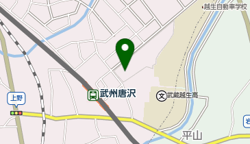 越生自動車大学校の地図画像