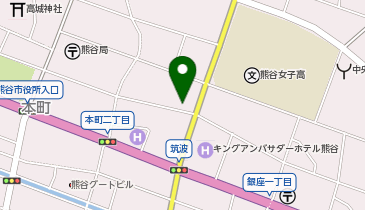 専門学校高崎福祉医療カレッジ熊谷キャンパスの地図画像