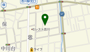 吉川福祉専門学校の地図画像