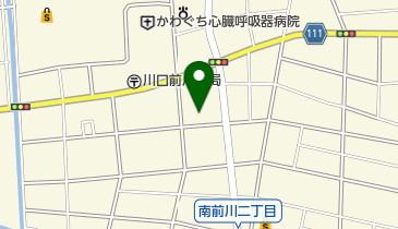 川口市立前川南保育所の地図画像