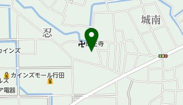 白鳩保育園の地図画像