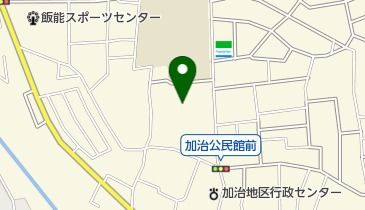 飯能市立加治保育所の地図画像