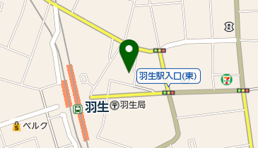 羽生市第一保育所の地図画像