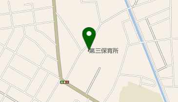 羽生市第三保育所の地図画像