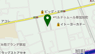 あさひ保育園の地図画像