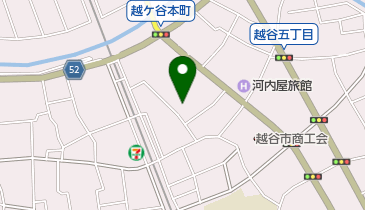 越ケ谷保育園の地図画像