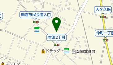 朝霞市本町保育園の地図画像