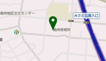 高州保育所の地図画像