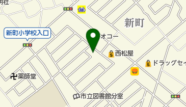 あたご保育園の地図画像