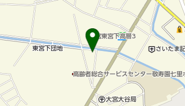 さいたま市立七里保育園の地図画像