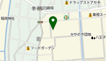 さいたま市立八王子保育園の地図画像