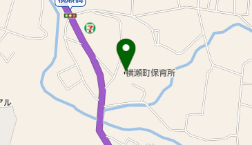 横瀬町保育所の地図画像