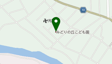 認定こども園みどりの丘こども園の地図画像